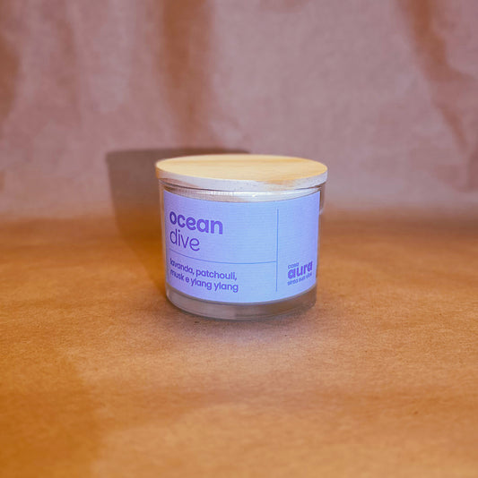 Vela Aromática Ocean Dive | Casa Aura