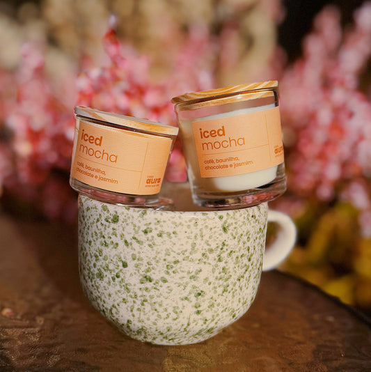 Vela Criativa Aromática Iced Mocha | Casa Aura