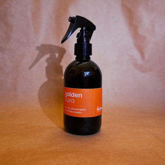 Spray Aromatizador Golden Aura | Casa Aura