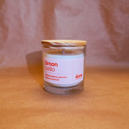 Vela Aromática Limoncello | Casa Aura