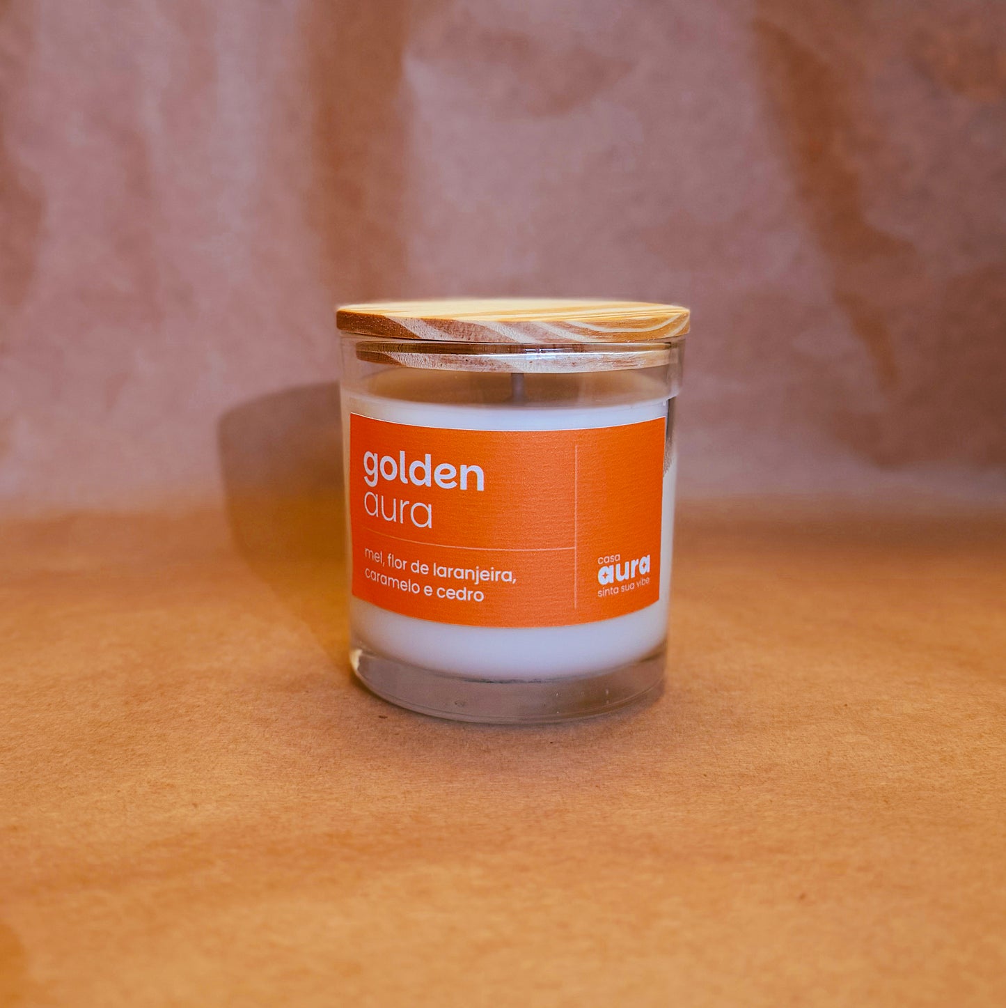 Vela Aromática Golden Aura | Casa Aura