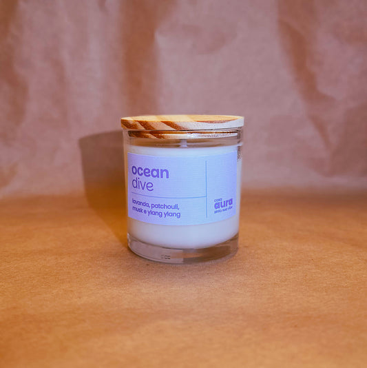 Vela Aromática Ocean Dive | Casa Aura